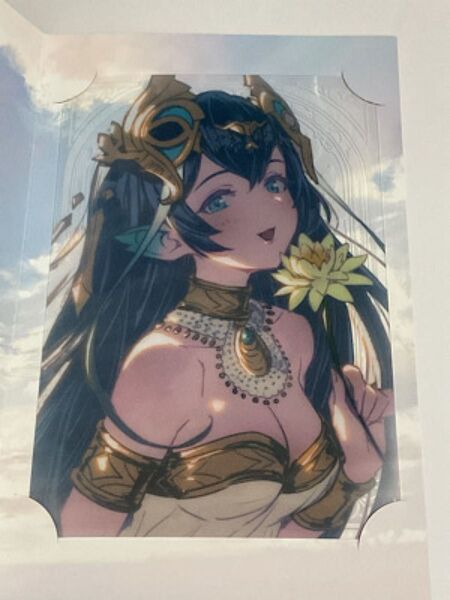 グランブルーファンタジー バレンタイン 2025 お返しイラストメッセージカード テフヌト