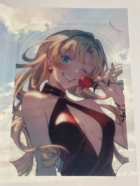 グランブルーファンタジー バレンタイン 2025 お返しイラストメッセージカード ゼタ