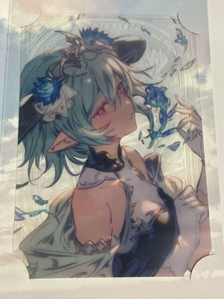 グランブルーファンタジー バレンタイン 2025 お返しイラストメッセージカード フィルレイン