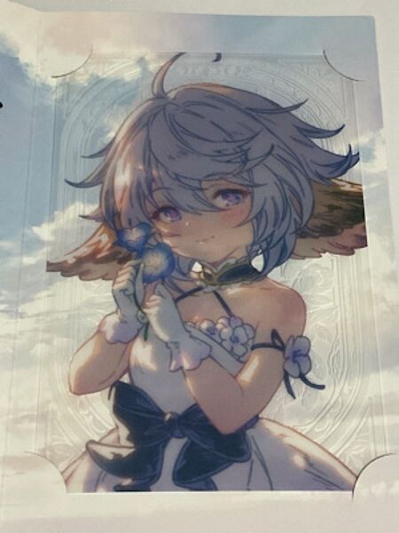 グランブルーファンタジー バレンタイン 2025 お返しイラストメッセージカード ワムデュス