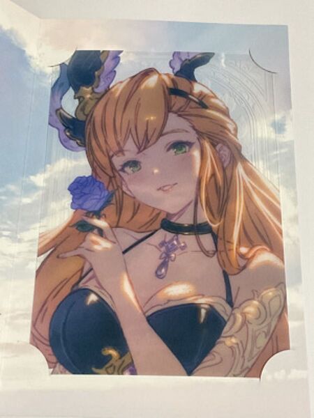 グランブルーファンタジー バレンタイン 2025 お返しイラストメッセージカード ソーン
