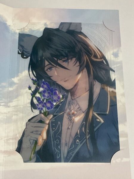 グランブルーファンタジー バレンタイン 2025 お返しイラストメッセージカード ウォルフ