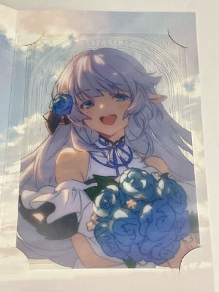 グランブルーファンタジー バレンタイン 2025 お返しイラストメッセージカード リリィ