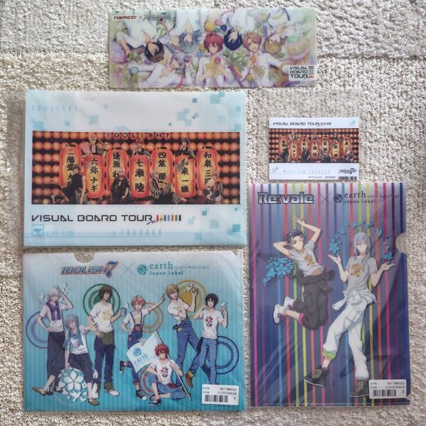 IDOLiSH7 VISUAL BOARD TOUR earth music&ecologyコラボ特典 クリアファイル ナムコ