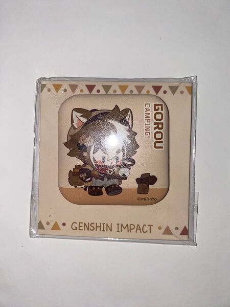 原神 ぷにぷに缶バッジ ゴロー