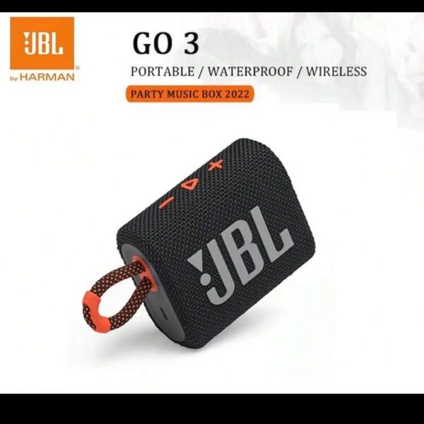 JBL GO 3 ポータブルBluetoothスピーカー