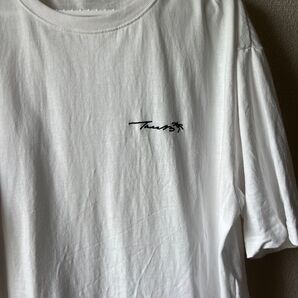 ホワイト Tシャツ アニメプリント