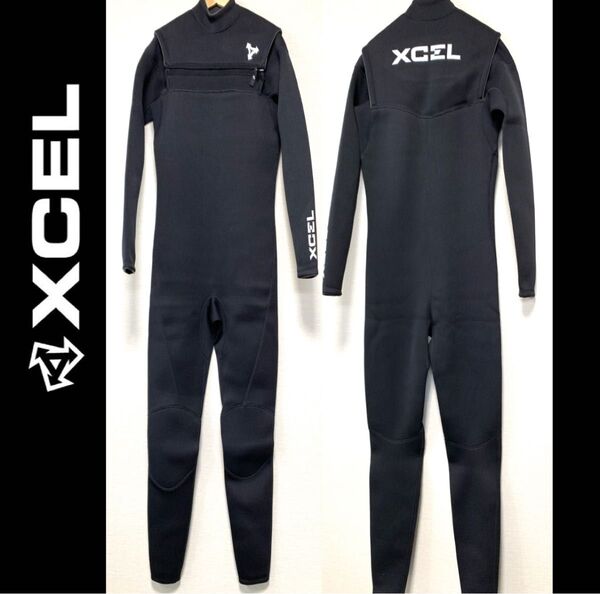Lサイズ XCEL エクセル ノンジップ メンズ フルスーツ ウェットスーツ
