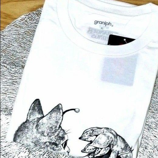 ストレンジャー・シングス 未知の世界 【XL】 新品未使用 Tシャツ ヒグチユウコ 1 グラニフ graniph
