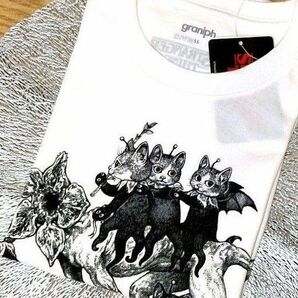 ストレンジャー・シングス 未知の世界 【SS】 新品未使用 Tシャツ ヒグチユウコ 2 グラニフ graniph