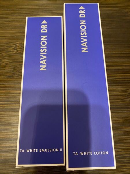 ナビジョン drシリーズ新品未使用TAホワイトローションnTAホワイトエマルジョンⅡnしっとり