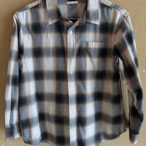 GU チェックシャツ メンズ 150サイズ