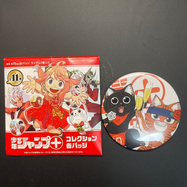少年ジャンプ+展 ラーメン赤猫 缶バッジ