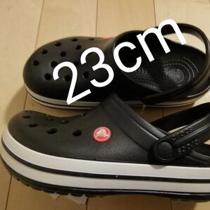 8【スペシャルsale】新品タグ付 クロックス メンズ レディース黒 23cm
