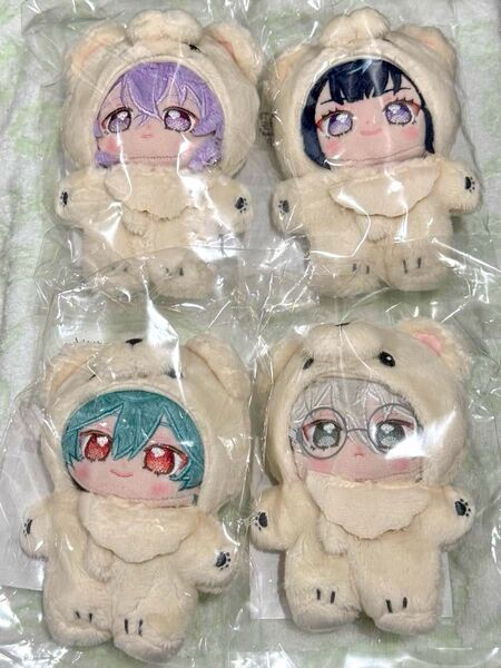 いつぬい 4体セット エスプリ ★ 一緒に暮らすぬい エス ユメ ライカ カンナ あんスタ