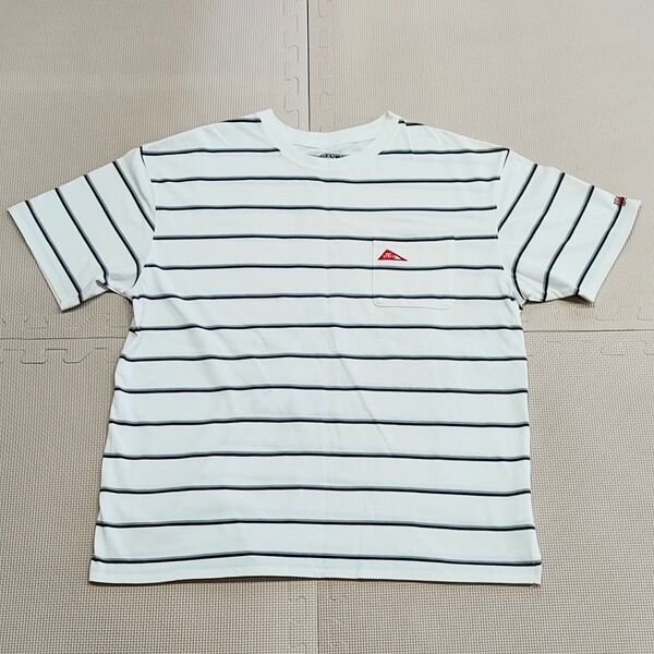 半袖シャツ メンズ tシャツ ボーダー Lサイズ ikka URBAN NATURE LIFE