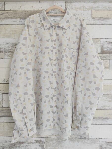 GLOBAL WORK 長袖シャツ アソート柄シャツ メンズ メンズシャツ Lサイズ グローバルワーク