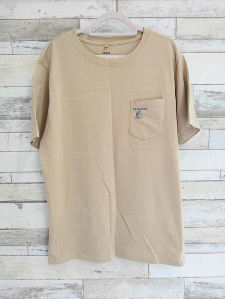 ikka 半袖シャツ 半袖Tシャツ メンズ Lサイズ 美品