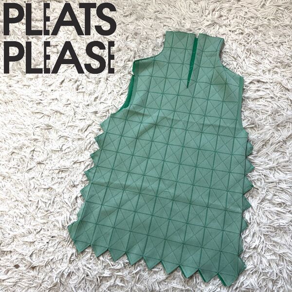 【PLEATS PLEASE × A.POC】プリーツプリーズ イッセイミヤケ ノースリーブ タンクトップ レディース