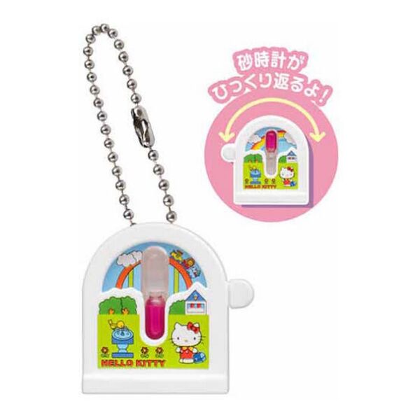 サンリオキャラクターズ レトロミニチュアチャーム2 ハローキティ 砂時計 ガチャ