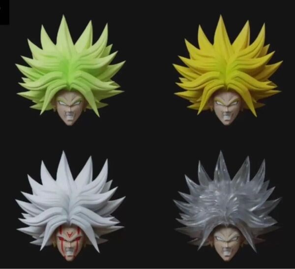 【ラスト1】S.H.Figuarts用 ドラゴンボール ブロリー 専用カスタムヘッドパーツ