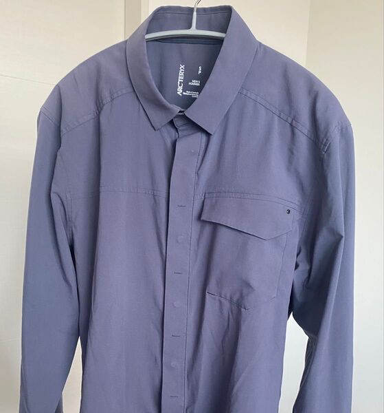 ARC'TERYX スカイラインLSシャツ メンズ Sサイズ ネイビー