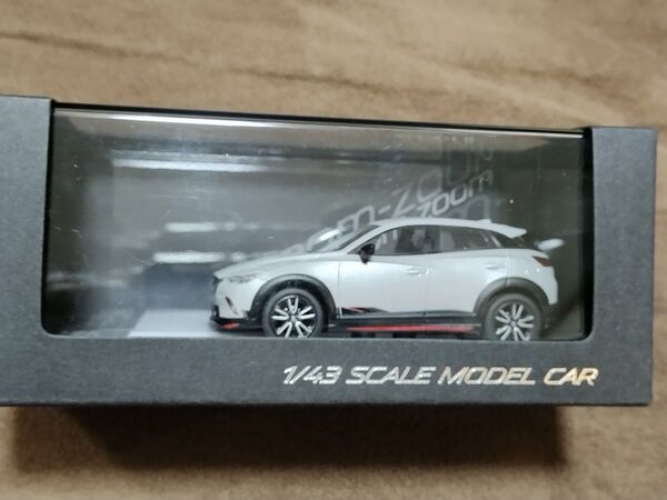 マツダ CX-3 1/43スケール MAZDA SPEED スポーティパッケージょ ミニカー セラミックメタリック