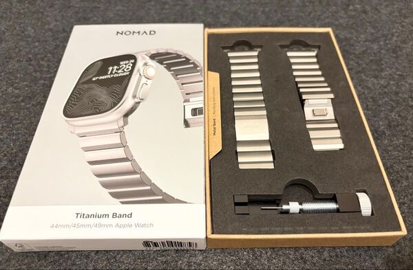 NOMAD Titanium Band ノマドチタニウムバンド 44mm/45mm/49mm Apple Watch