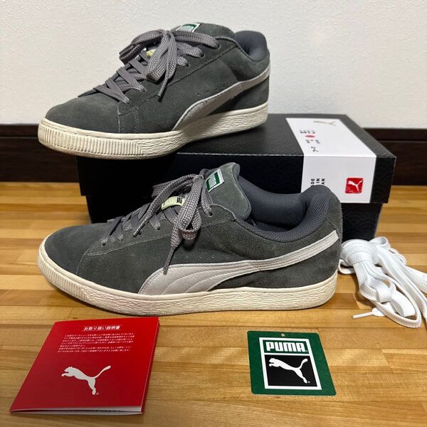 PUMA SUEDE MIJ RETRO GRAY スニーカー グレー 日本製 beams別注 PUMA SSZ PUMA US9