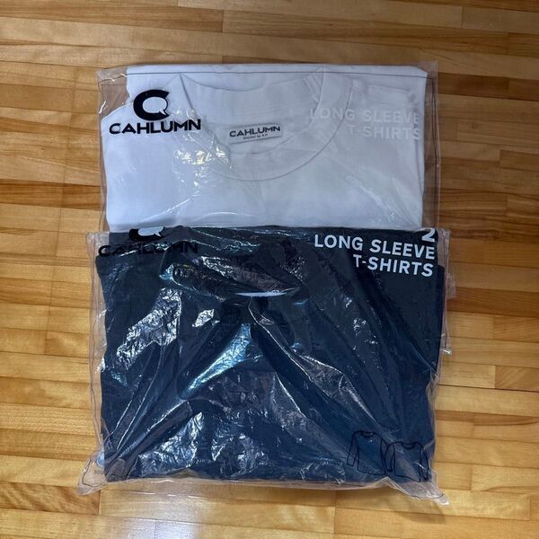 CAHLUMN/カウラム 2-Pack Reversible Long Sleeve Tee REGULAR ホワイトネイビー各1