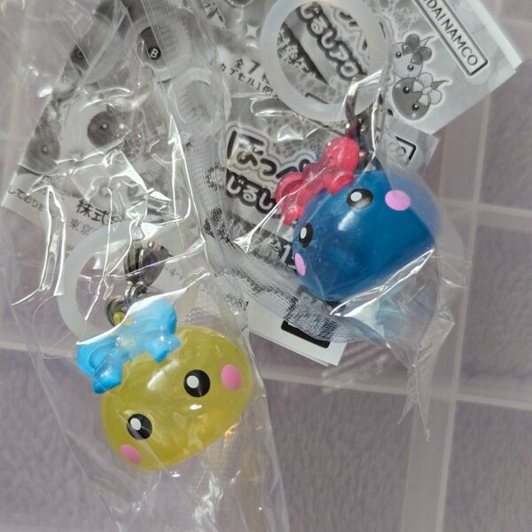 ほっぺちゃん めじるしアクセサリー 2個セット ブルー イエロー