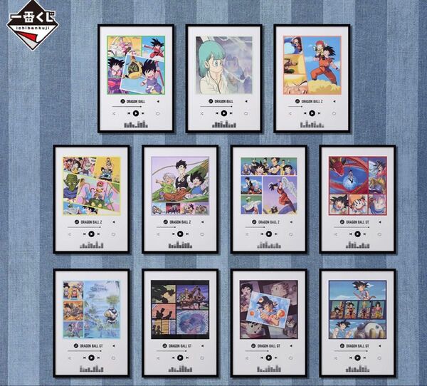 一番くじ ドラゴンボールVSオムニバスCROSS I賞 クリアポスター コンプリートセット