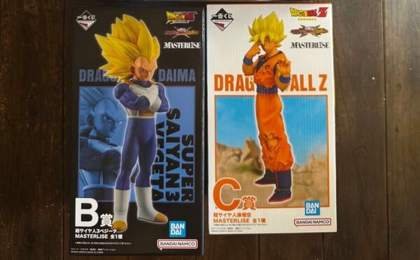② 一番くじ ドラゴンボール VSオムニバスCROSS B賞 べジータ C賞 悟空