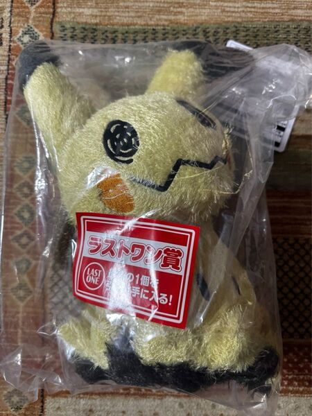 一番くじ ポケモン type ghost ラストワン賞 ミミッキュぬいぐるみ