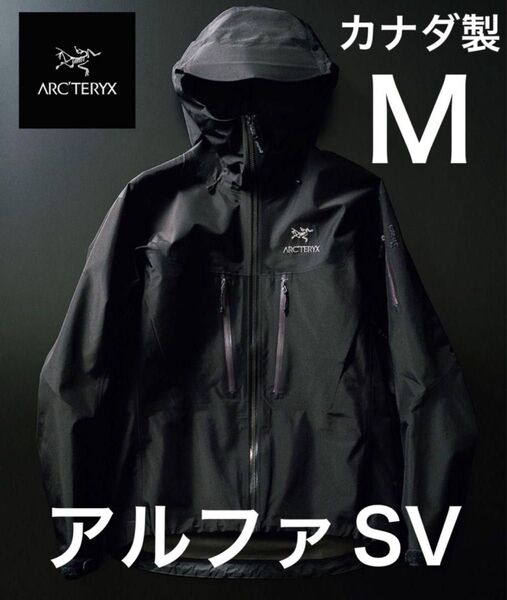ARC’TERYX アークテリクス Alpha SV Jacket Men’s カナダ製 アルファ GORE-TEX Pro