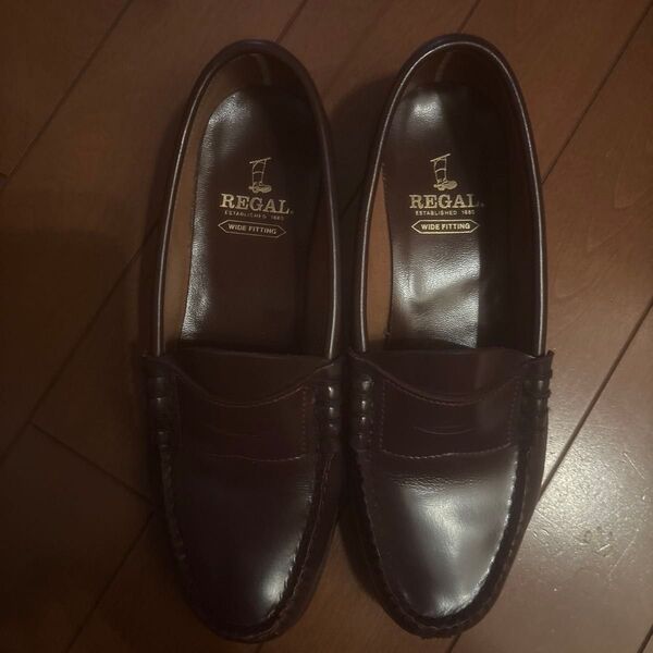 REGAL ブラウン ローファー