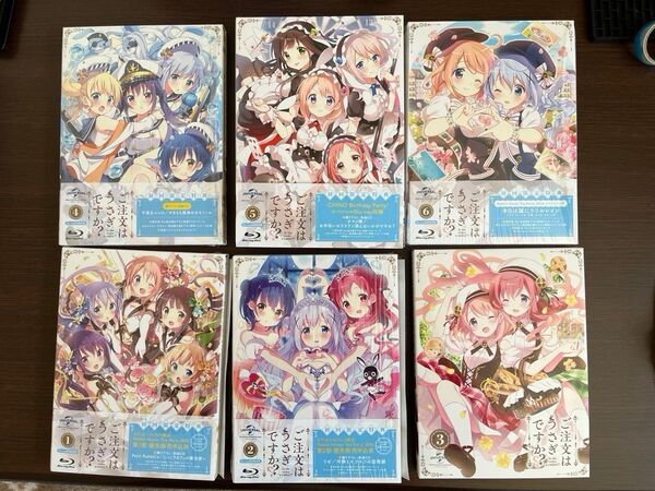 ご注文はうさぎですか Blu-ray 全6巻セット
