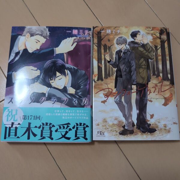 一穂ミチ ステノグラフィカ アンフォーゲタブル 2冊セット