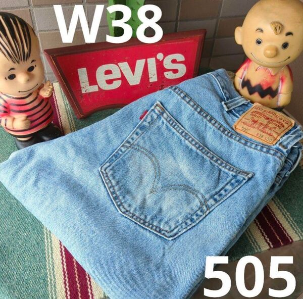 a1750 levis リーバイス 505 W38 ビッグ 大きい 大きなサイズ