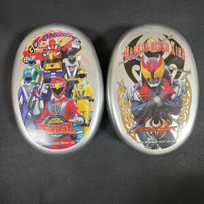 仮面ライダー キバ&ゴーオンジー アルミ製お弁当箱 2個セット