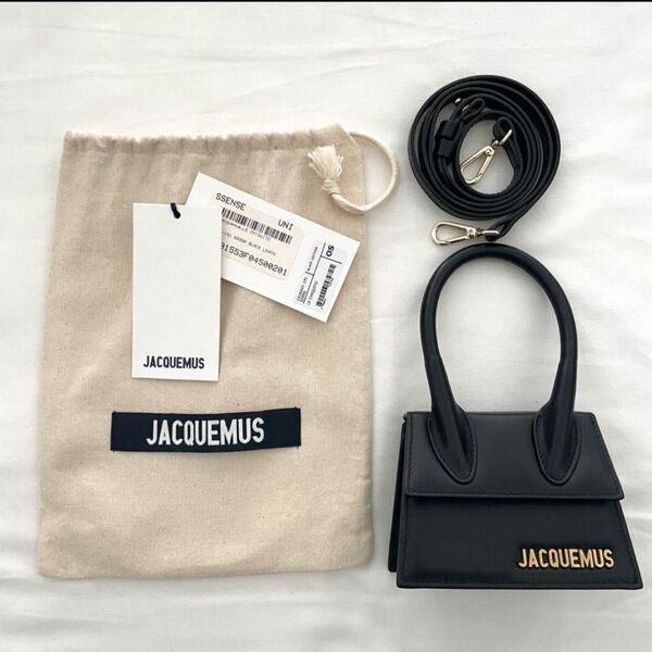 美品 jacquemus LE CHIQUITO ジャックムス バッグ ブラック
