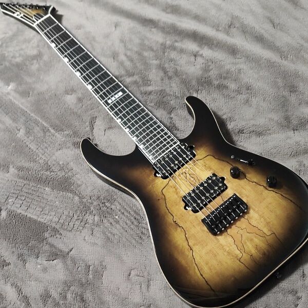 ESP E-II M-seven 7弦 エレキギター スポルテッドメイプル