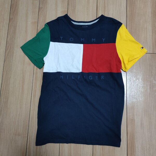 トミーヒルフィガー TOMMY HILFIGER マルチカラー 半袖Tシャツ S