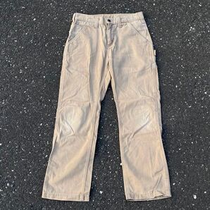 Carhartt ダブルニーパンツ ベージュ 古着