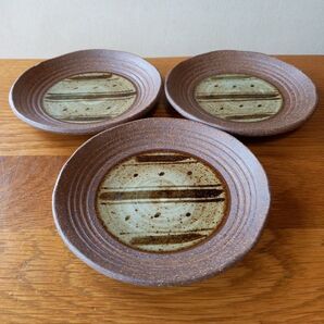 美濃焼き焼き〆銘々皿(取り皿)3枚セット