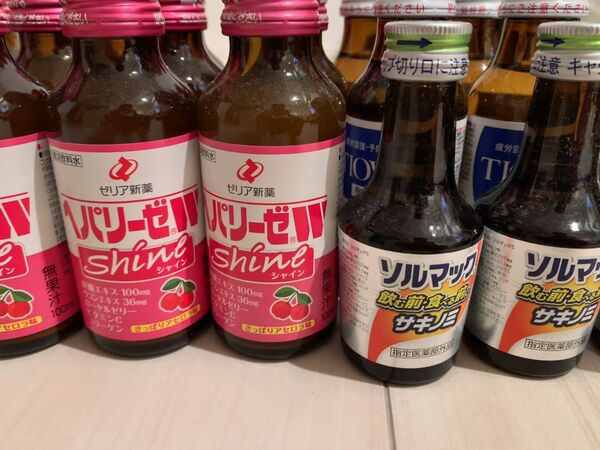 新品、送料無料★栄養ドリンク20本セット ヘパリーゼWシャイン チオビタドリンク ソルマックサキノミ