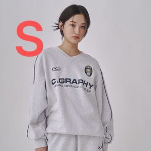 早い者勝ち!codegraphy 24H Track V-neck Sweatshirt