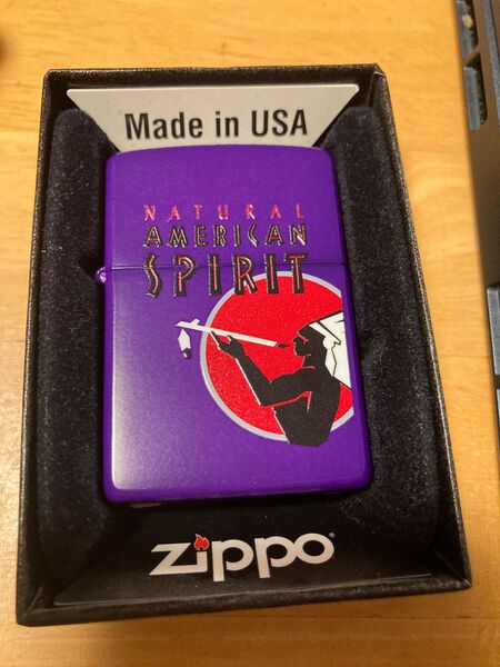 NATURAL AMERICAN SPIRIT 限定品 アメリカンスピリット 2016年製 紫デットストック ケース