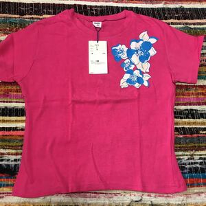 Thumbs Up 　レディース 　ワンポイント　プリント　Tシャツ　ピンク