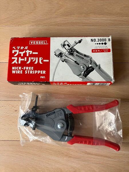 VESSEL ワイヤーストリッパー NO.3000B 未使用